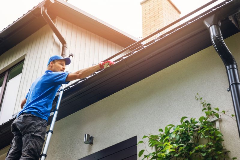 Cleaning a Residential Gutter System